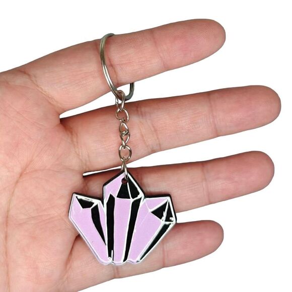 Gothcore Crystal Keychain - Picture 1 of 1